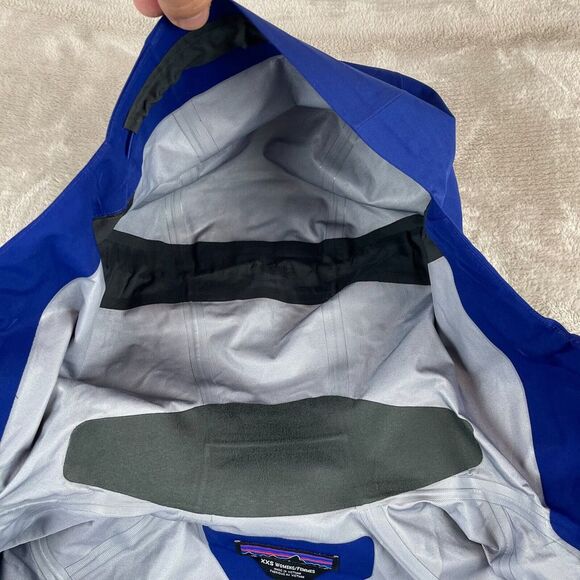 Patagonia Triolet G. Tex Jacket Women XXS Cobalt Blue DWR Full Zip NWT $449 - Picture 8 of 16